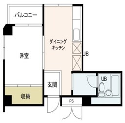 リライズ東大和の物件間取画像